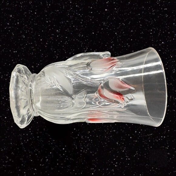 Japanese Mug Set With Pajbted Flowers Glass Cups Coffee Mugs Set 4 Pcs 4.5”T - Picture 4 of 9